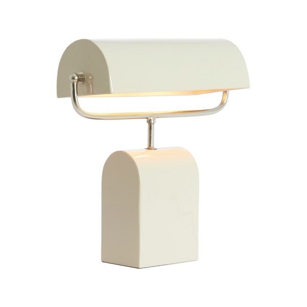 Krēmkrāsas metāla galda lampa (augstums 38 cm) Cardona – Light & Living-image-2
