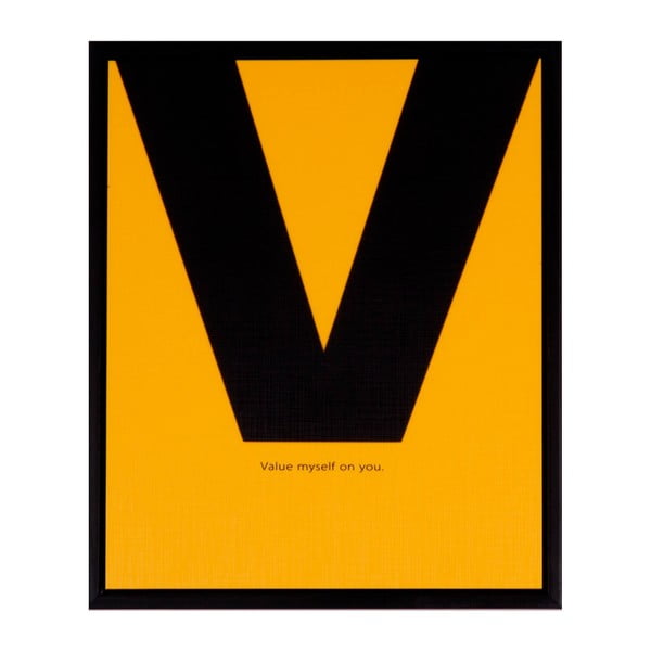 Attēls sømcasa Yellow V, 25 x 30 cm