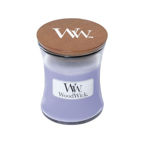 Aromatizēta svece ar lavandas aromātu WoodWick, degšanas laiks 20 stundas-image-1