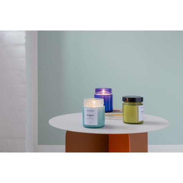 Aromātiskā sojas vaska svece degšanas laiks 35 h Fresh Basil & Rhubarb – Remember-image-1