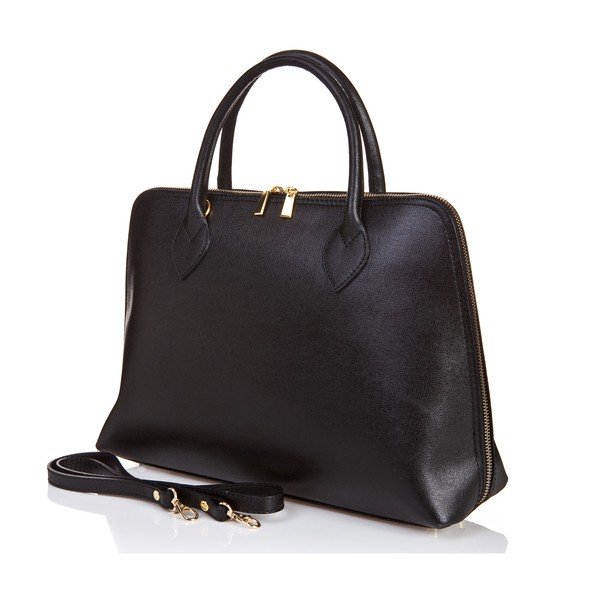 Melna ādas somiņa Massimo Castelli Liana-image-2