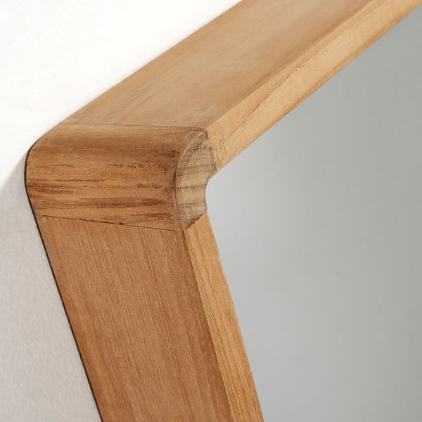 Tīkoka spogulis Kave Home Sunday, 80 x 65 cm-image-1