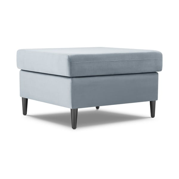 Gaiši zils samta kāju soliņš Kyoto – Cosmopolitan Design-image-1