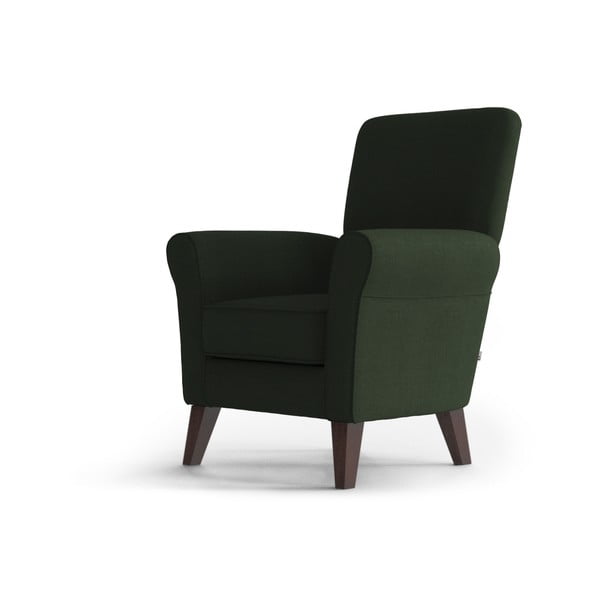 Tumši zaļš atzveltnes krēsls My Pop Design Balard