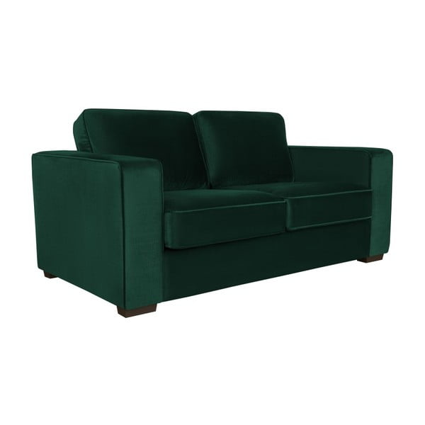 Pudeļu zaļš divvietīgs dīvāns Cosmopolitan Design Denver