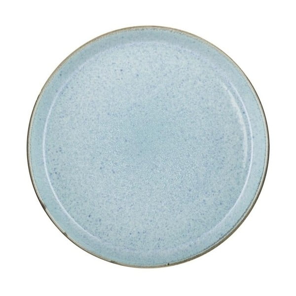 Gaiši zils keramikas šķīvis Bitz Mensa, diametrs 27 cm
