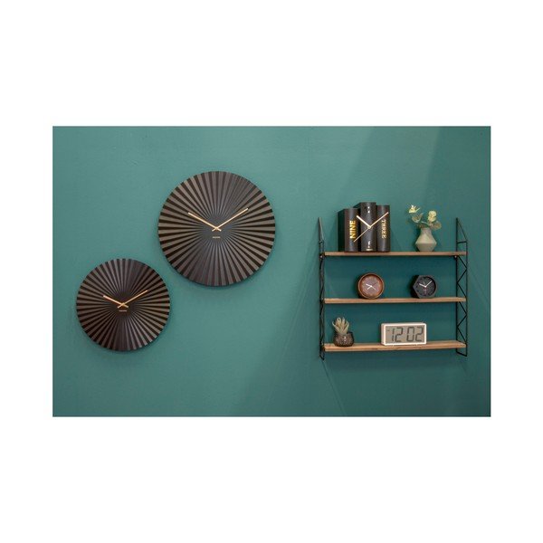 Melns pulkstenis Karlsson Sensu, ø 40 cm-image-2