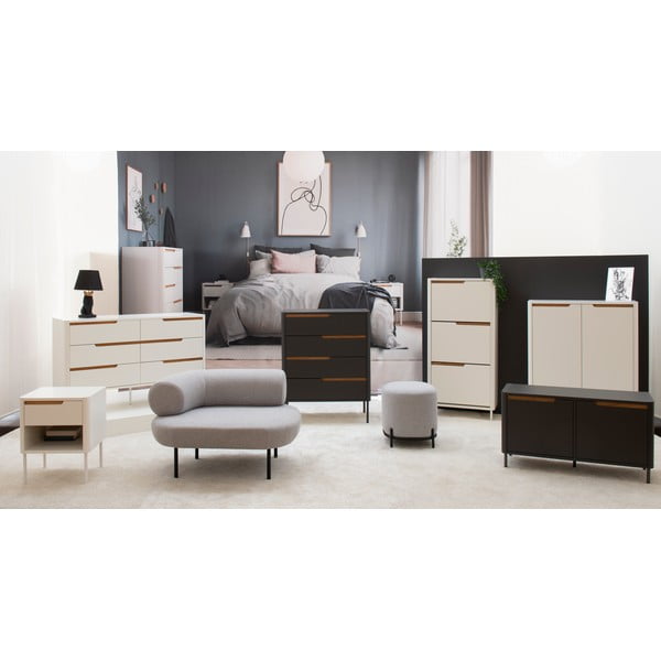 Balts apavu skapis Tenzo Switch, 62 x 131 cm-image-1