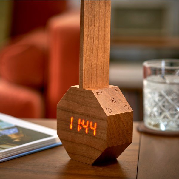 Digitāls/galda modinātājpulkstenis Octagon One LED – Gingko-image-4