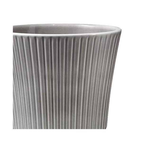 Pelēks keramikas puķu pods Big Pots Gloss, ø 20 cm-image-2