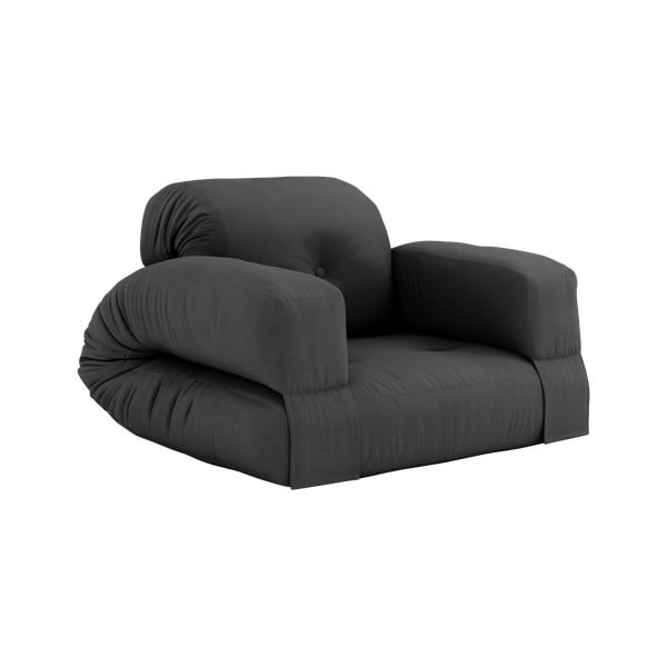 Melns atpūtas krēsls Hippo – Karup Design