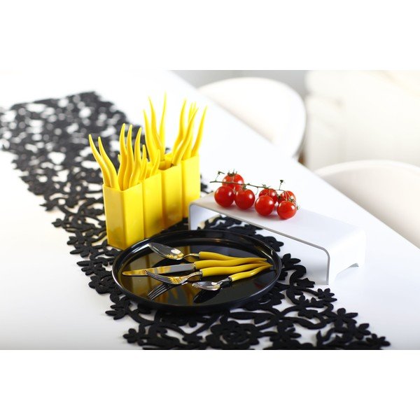 24 daļu galda piederumu komplekts ar statīvu Vialli Design Ama-image-2