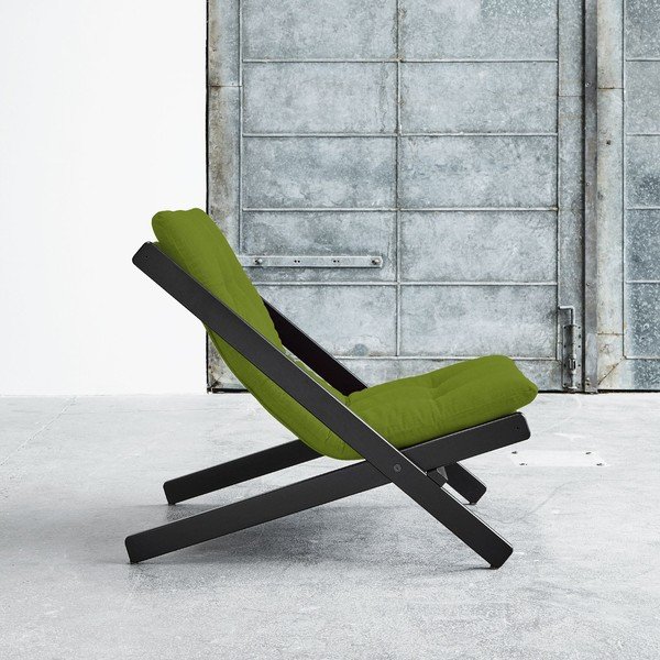 Saliekamais krēsls Karup Boogie Black/Lime-image-1