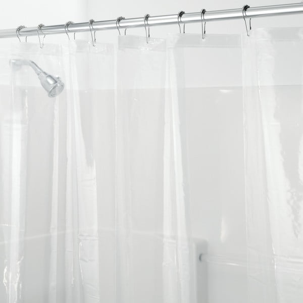 Caurspīdīgs dušas aizkars iDesign PEVA, 183 X 183 cm
