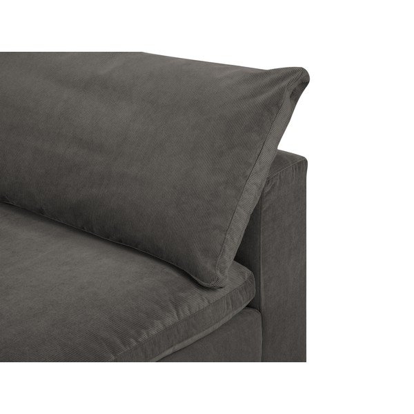 Tumši brūna modulārā dīvāna vidusdaļa Windsor & Co Sofas Galaxy-image-1