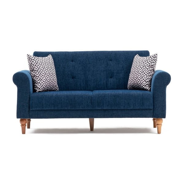 Tumši zils dīvāns Madona