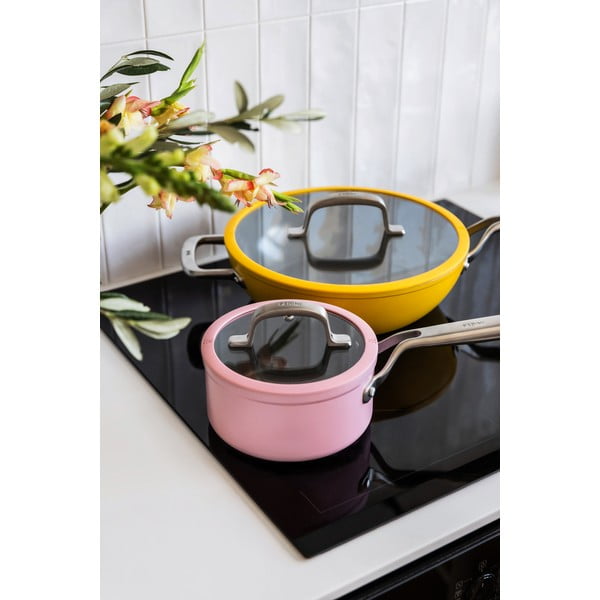 Wok panna ar vāku/ar keramikas pārklājumu ø 28 cm Meda 3.0 – FABINI-image-4