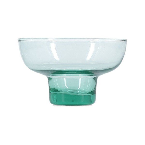 Zaļš pārstrādāta stikla saldējuma kauss (6 gab.) 400 ml Revera – BonBistro-image-3