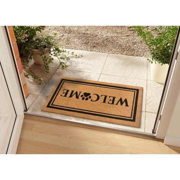 Kokosšķiedras paklājs 75x45 cm Welcome – Hanse Home-image-1