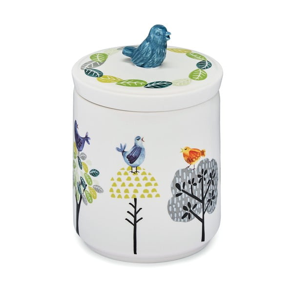 Keramikas pārtikas uzglabāšanas konteiners kūkām Forest Birds – Cooksmart ®