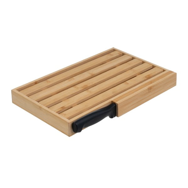 Bambusa griešanas dēlis ar piederumiem 22x35,5 cm – Casa Selección-image-2