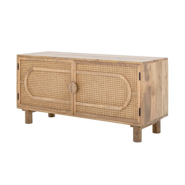 Dabīga toņa mango masīvkoka zema kumode 90x54 cm Pablo – Bloomingville-image-3
