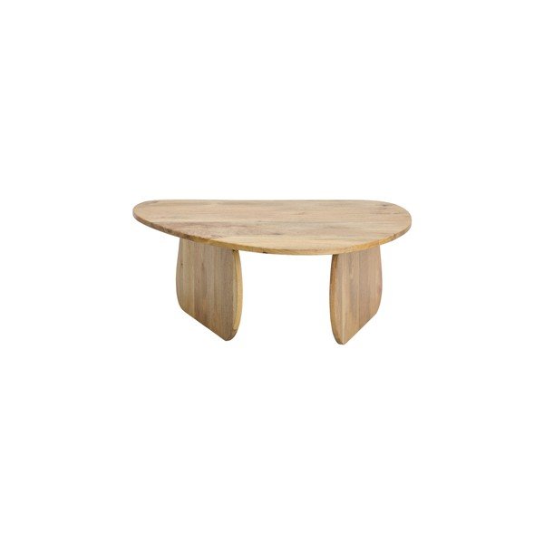Dabīga toņa mango masīvkoka žurnālgaldiņš Mushroom – Ellos Home-image-2