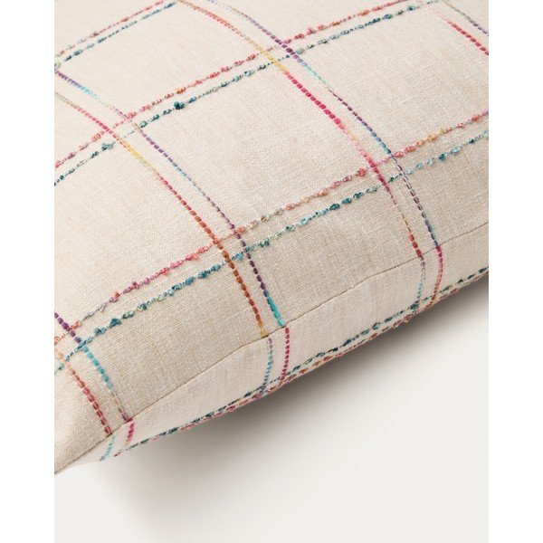 Spilvendrāna no kokvilnas maisījuma 45x45 cm Nety – Kave Home-image-3