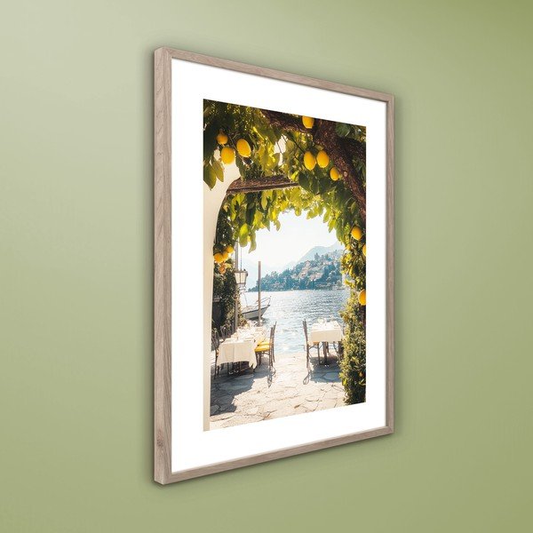 Drukāta glezna ar rāmi 50x70 cm Lemon View – Styler-image-3