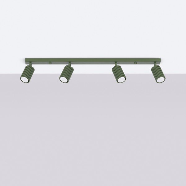 Zaļa prožektora tipa lampa 6,5x81 cm Gleam – Sollux-image-4