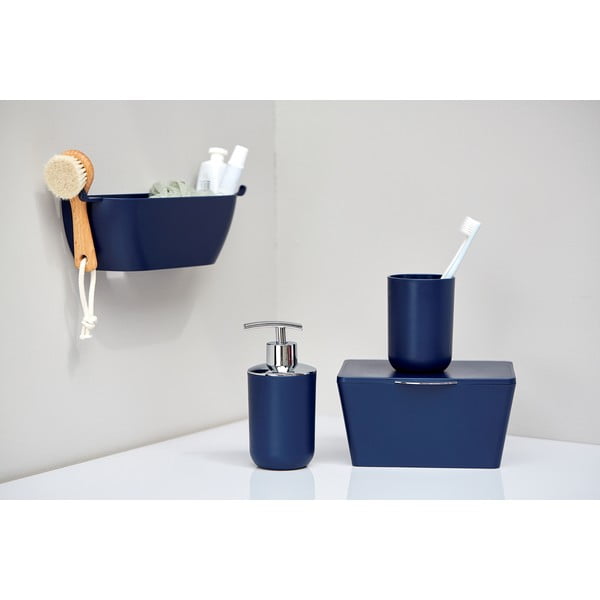 Tumši zils ziepju dozators Wenko Brasil-image-3