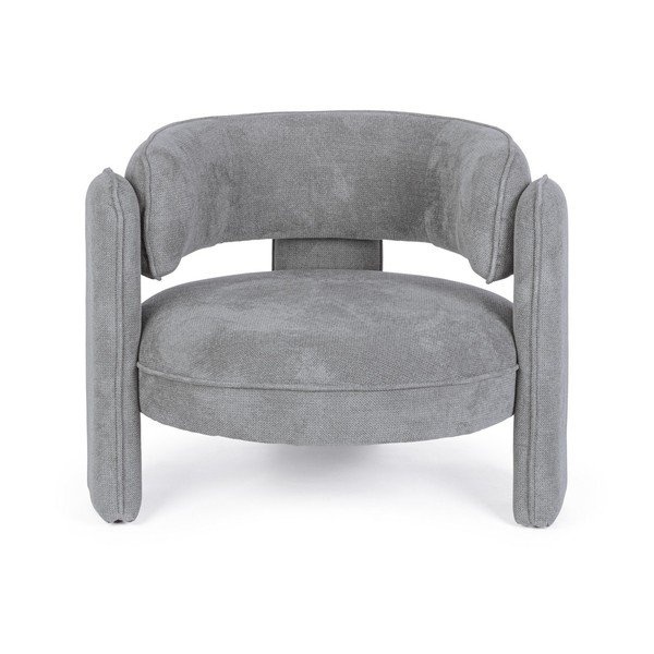 Pelēks atpūtas krēsls Aisha – Bizzotto-image-2