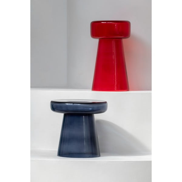 Stikla apaļš sānu galdiņš ø 41 cm Simpleza  – Leitmotiv-image-2