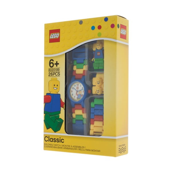 Bērnu pulkstenis ar LEGO® Classic figūriņu-image-2
