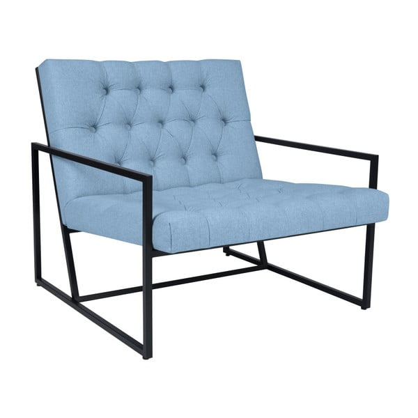 Gaiši zils krēsls Mazzini Sofas Aster