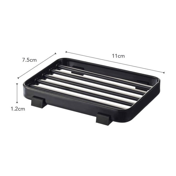 Melns ziepju trauks YAMAZAKI Tower-image-2