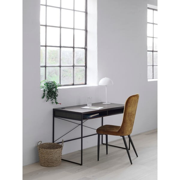 Dzeltens pusdienu krēsls Unique Furniture Hudson-image-1