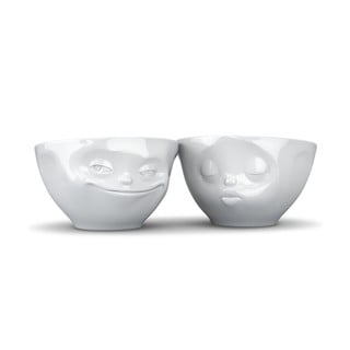 2 baltu porcelāna bļodu komplekts 58products , tilpums 200 ml