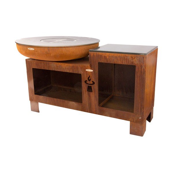 Ogļu grils ø 102 cm Vulcano L – Remundi-image-2