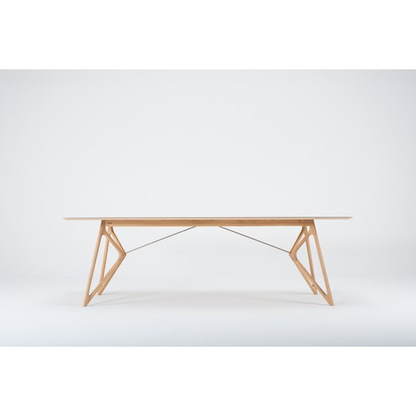 Ozolkoka ēdamgalds 240x90 cm Tink – Gazzda-image-3