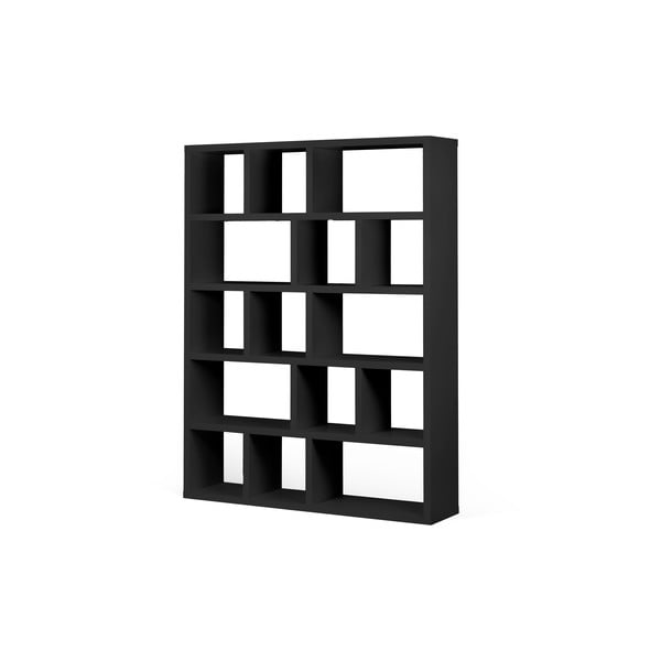 Melns grāmatplaukts 150x198 cm Berlin – TemaHome-image-2