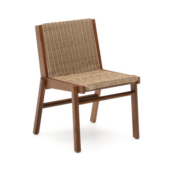 Dabīga toņa masīvkoka dārza krēsls Itani – Kave Home