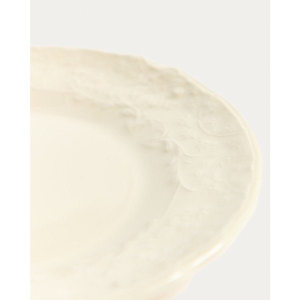Bēšs deserta keramikas šķīvis ø 17 cm Varla – Kave Home-image-2
