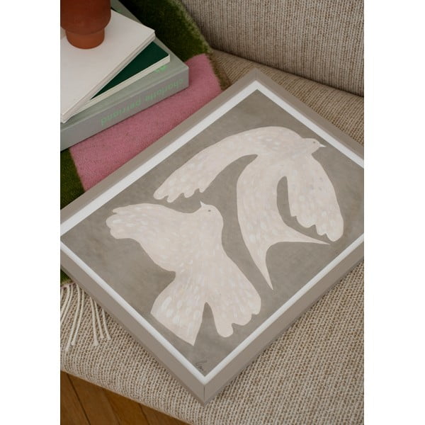 Plakāts 30x40 cm Two Birds – Clara Schicketanz – The Poster Club-image-1