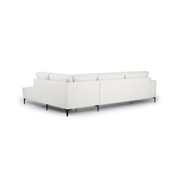 Balts/bēšs stūra dīvāns (ar labo stūri) Copenhagen – Scandic-image-1