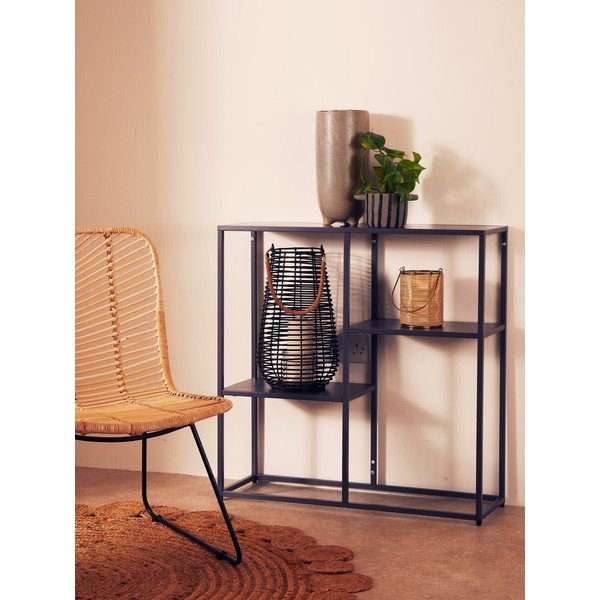 Pelēks tērauda plaukts 80x81x26 cm Acero – Premier Housewares-image-1