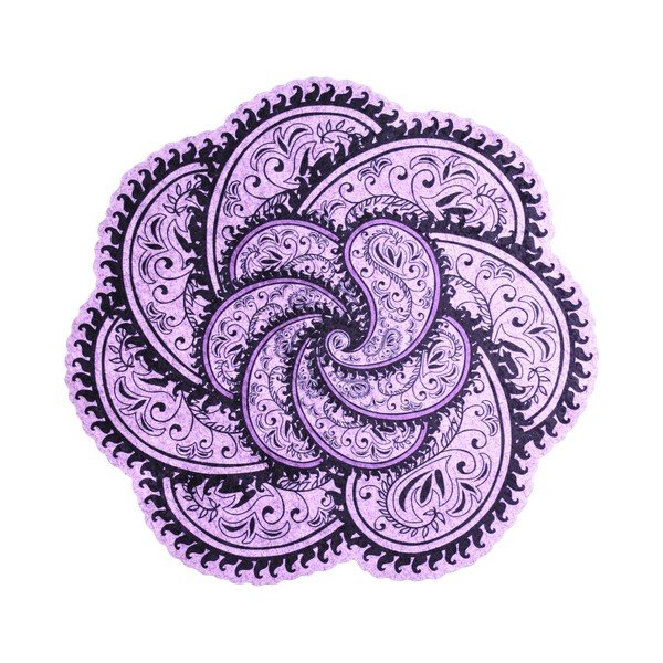 Paklājs Vitaus Panguo, ⌀ 80 cm-image-1
