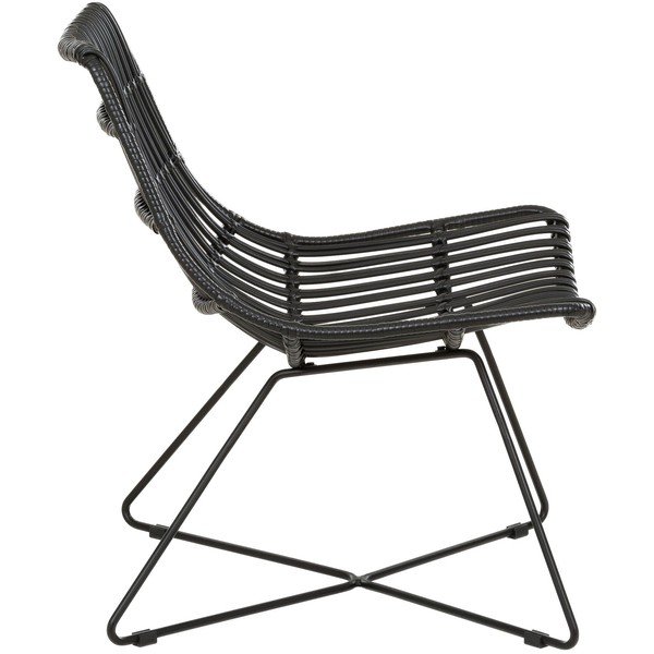 Melns poliuretāna krēsls Costa – Westwing Collection-image-3