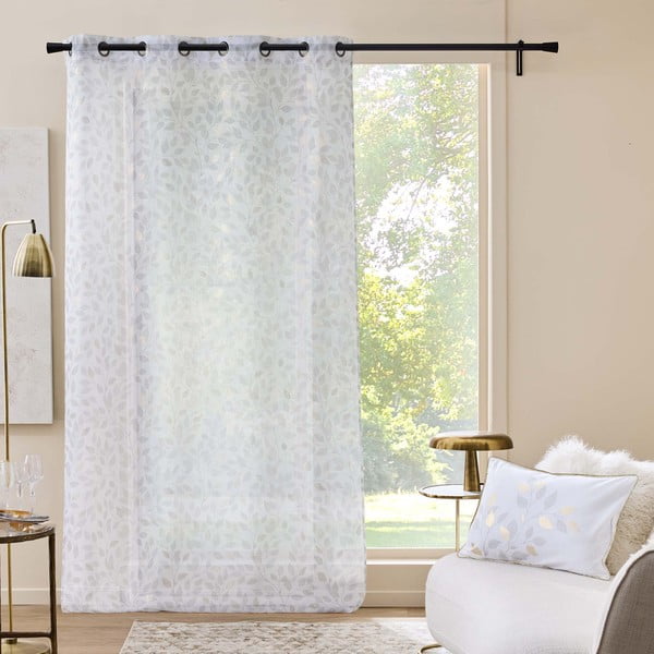 Balts dienas aizkars no voiles 140x280 cm Duchesse – douceur d'intérieur-image-3