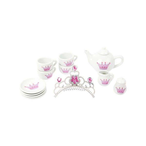 Bērnu tējas piederumu komplekts ar kroni Legler Crown